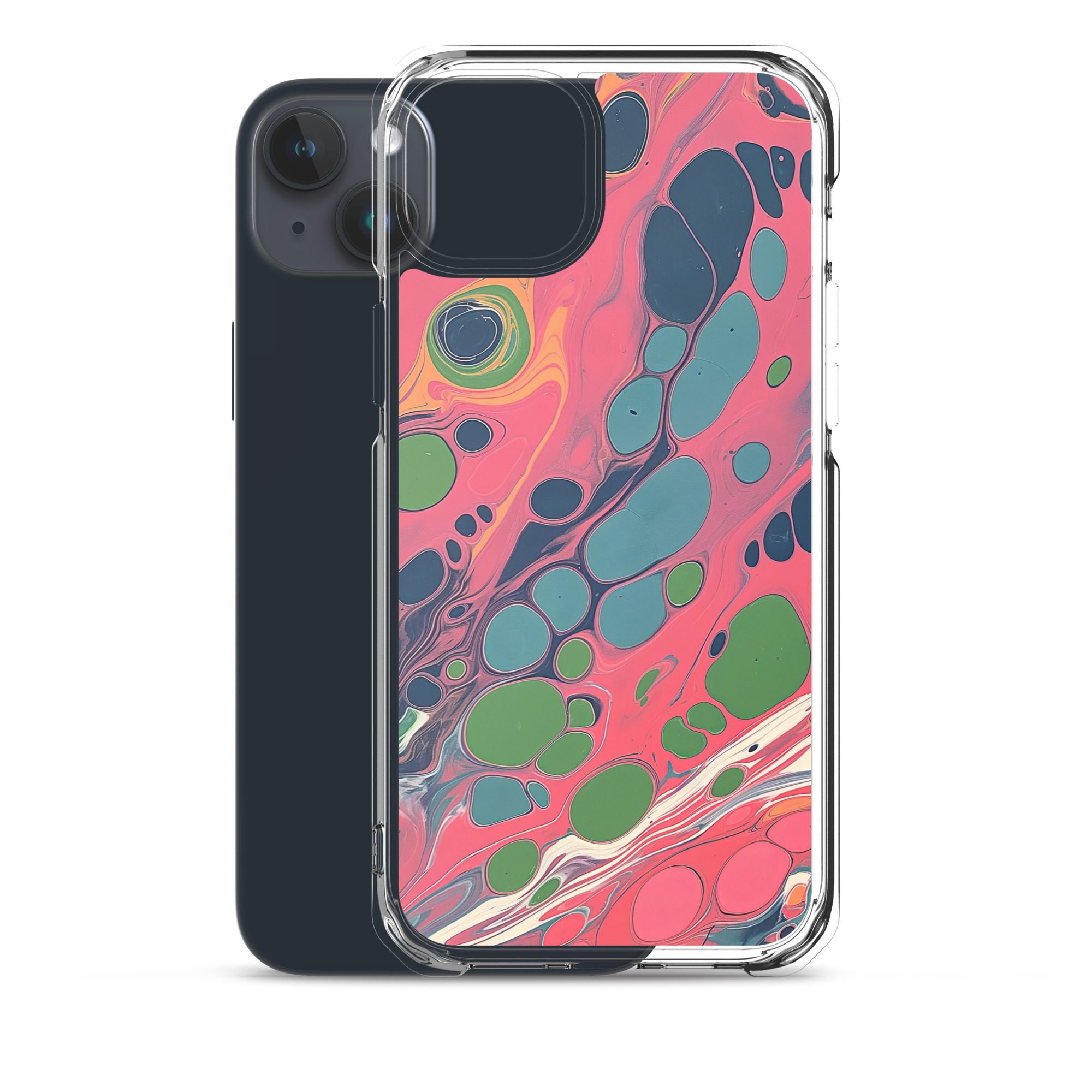 Pink Marble Clear Case for iPhone® - Image 33