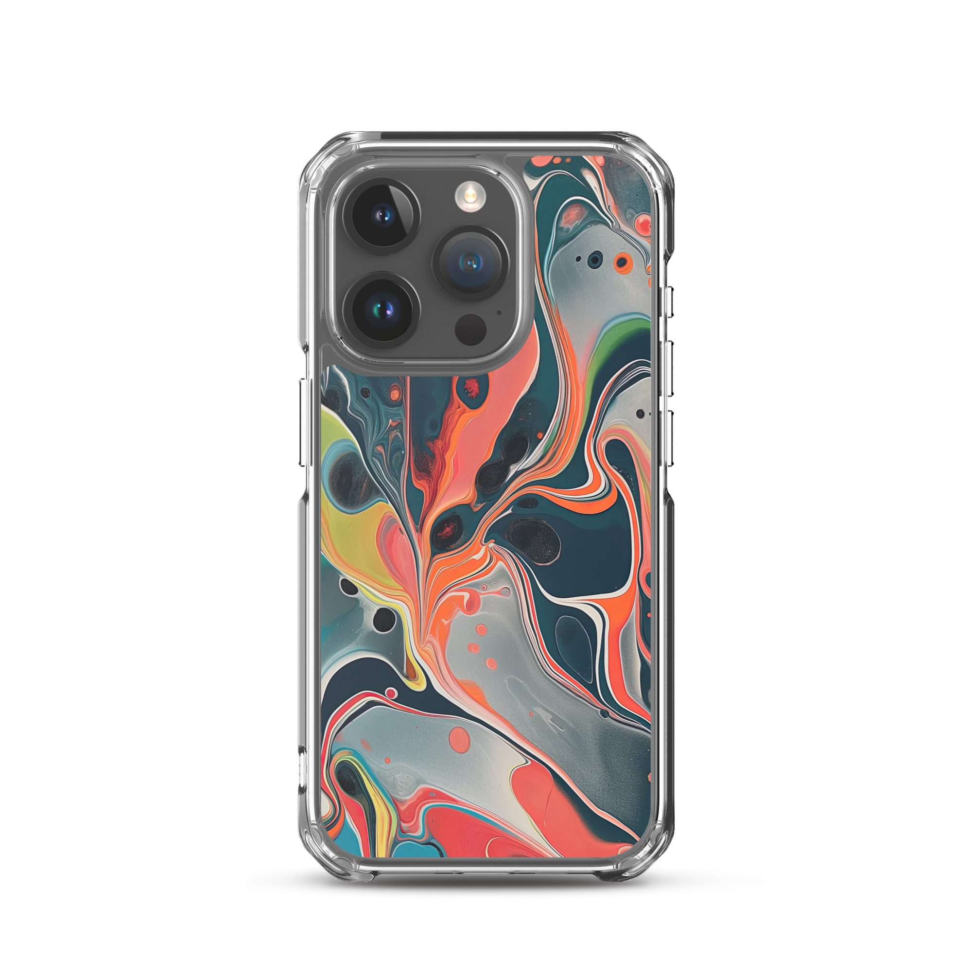 Grey Marble Clear Case for iPhone® - Image 36