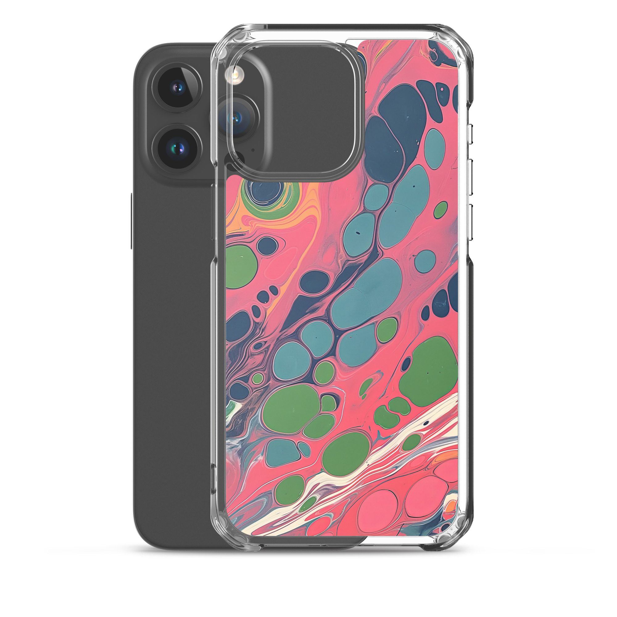 Pink Marble Clear Case for iPhone® - Image 35