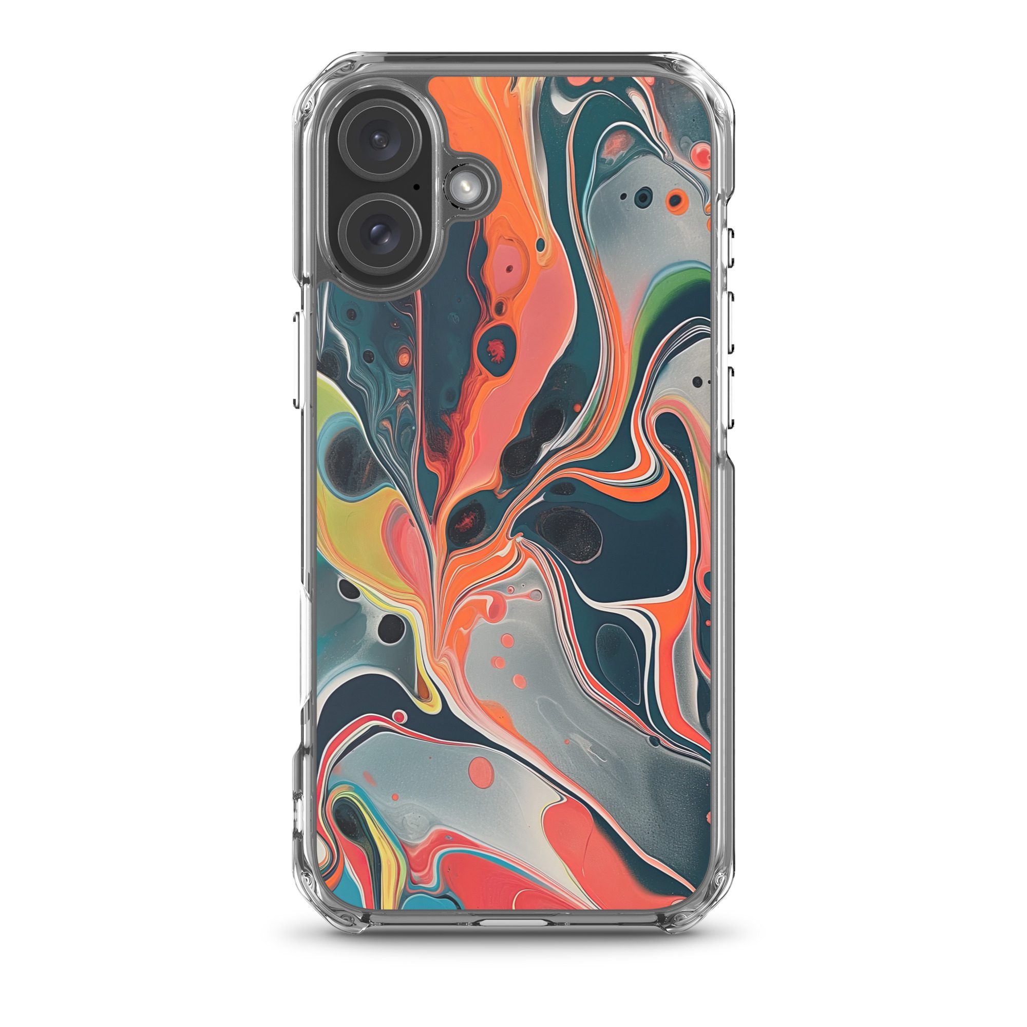 Grey Marble Clear Case for iPhone® - Image 40