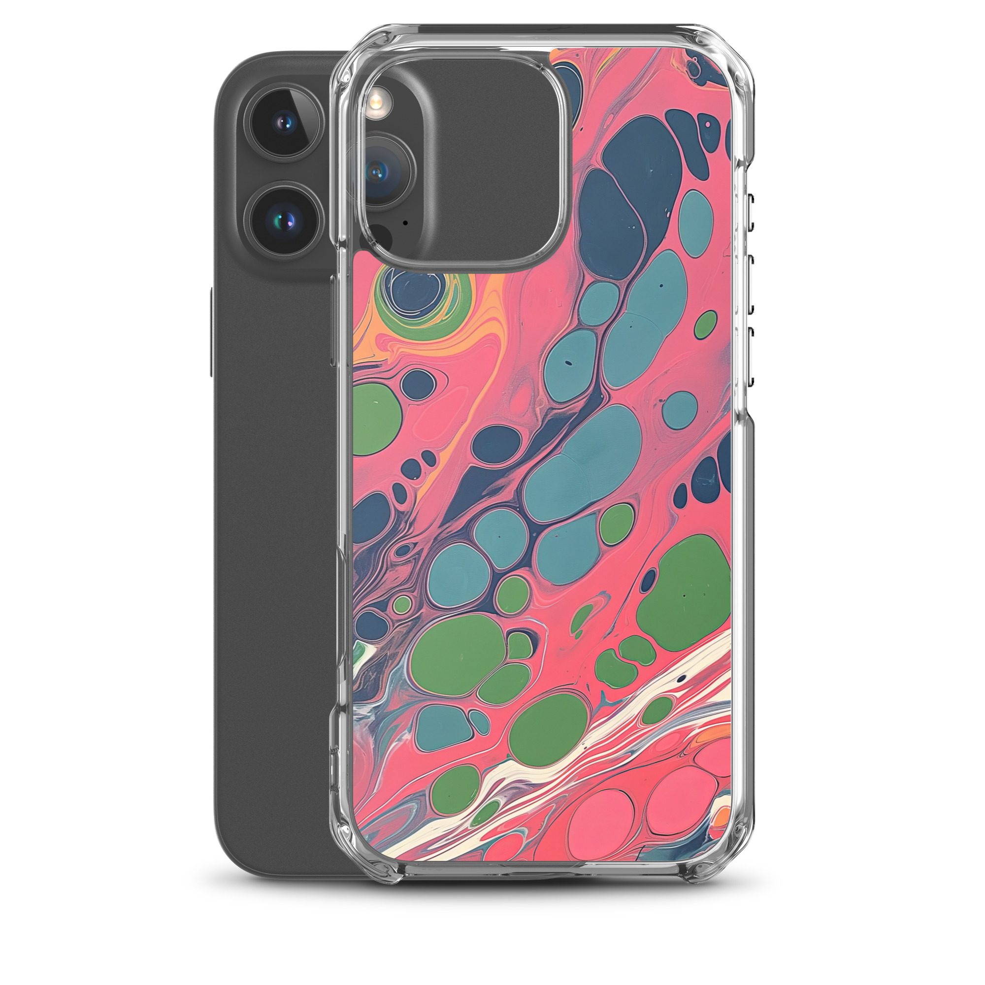 Pink Marble Clear Case for iPhone® - Image 43