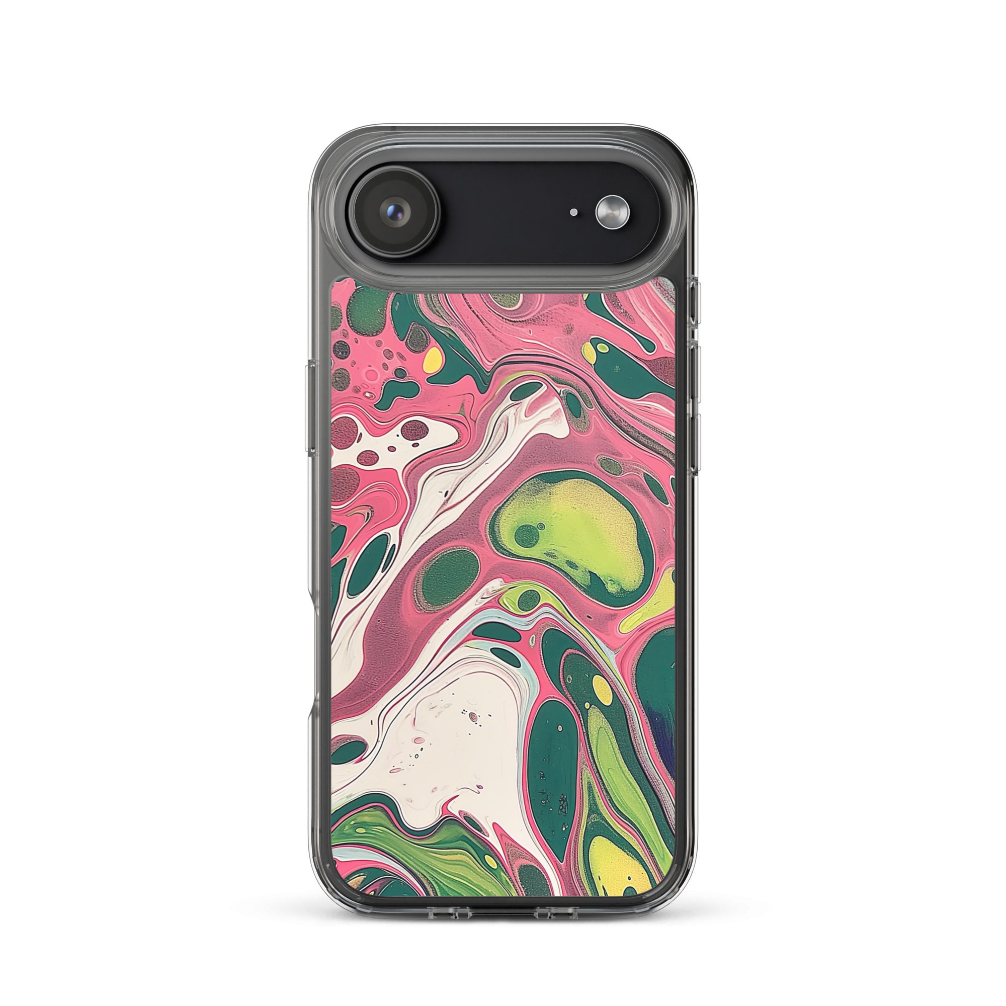 Green Marble Clear Case for iPhone® - Image 48