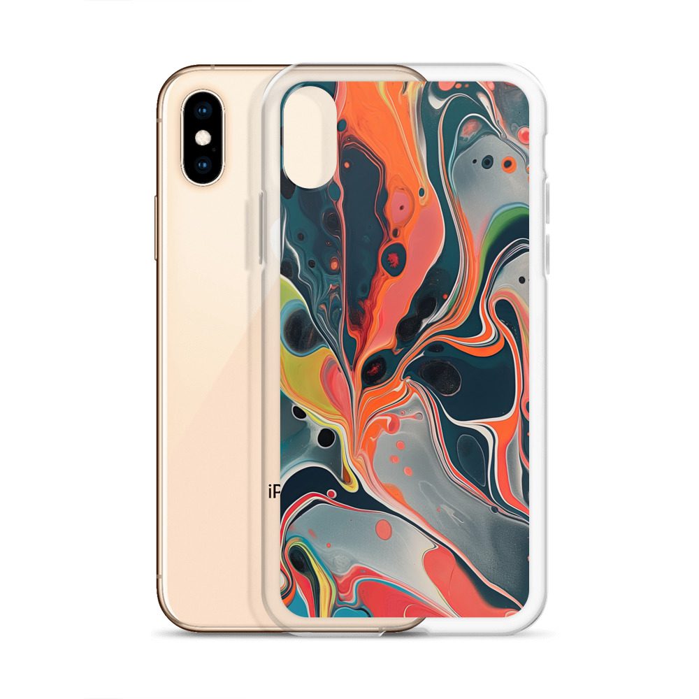 Grey Marble Clear Case for iPhone® - Image 58