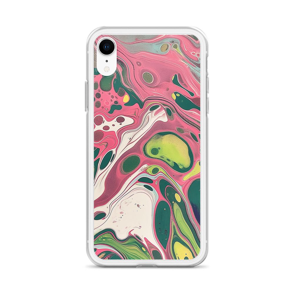 Green Marble Clear Case for iPhone® - Image 61
