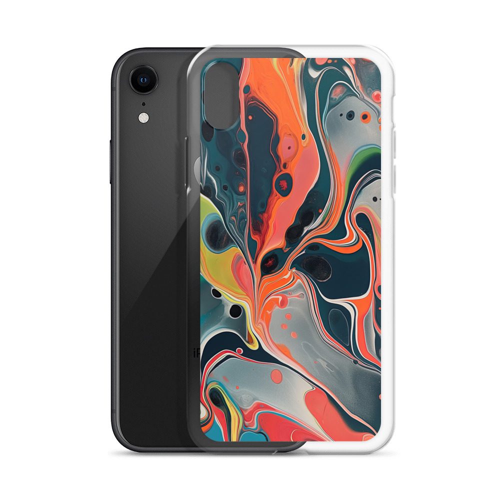 Grey Marble Clear Case for iPhone® - Image 60