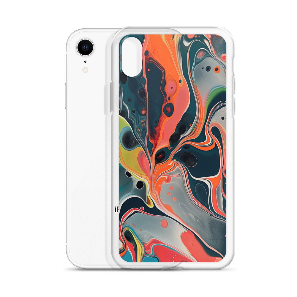 Grey Marble Clear Case for iPhone® - Image 62