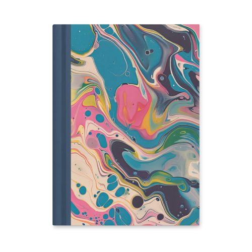 Colourful Marble Notebook