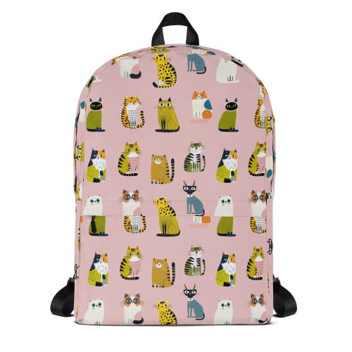 Cute Cats Pattern Backpack