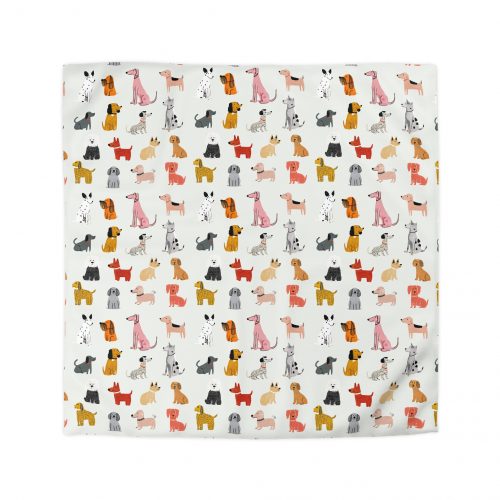 Dogs Microfiber Duvet Cover