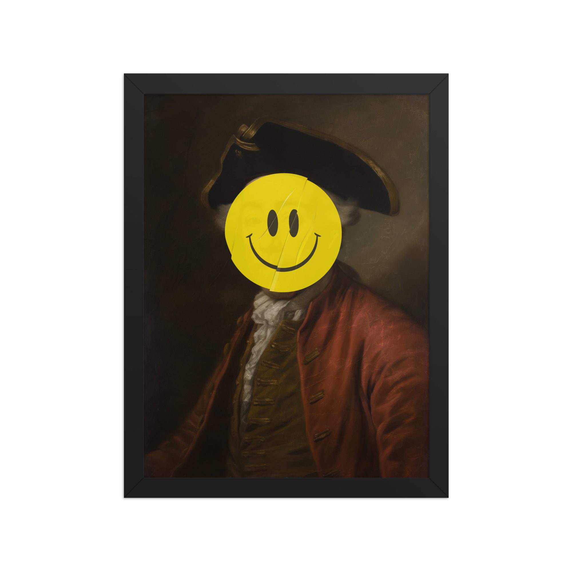 Smiley Face Framed Art Print - Image 3
