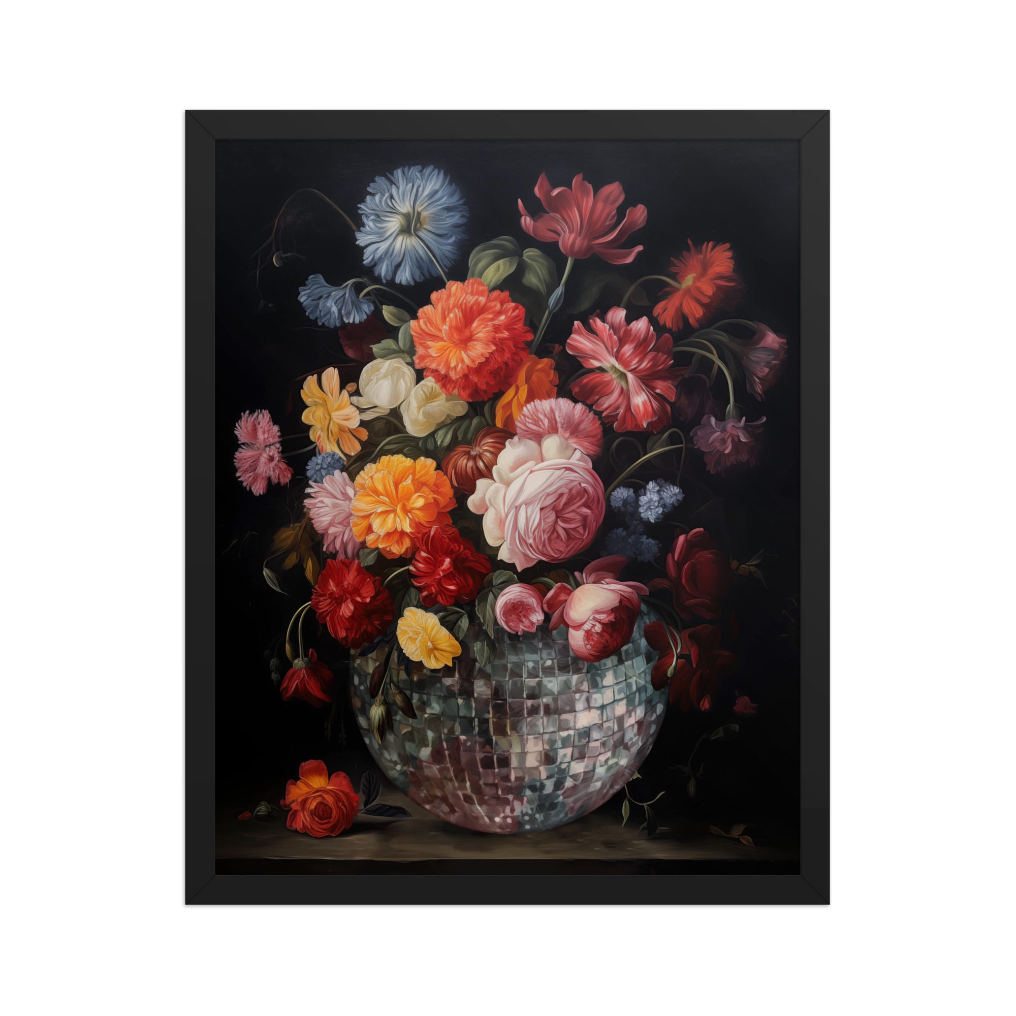 Disco Vase Framed Art Print - Image 5