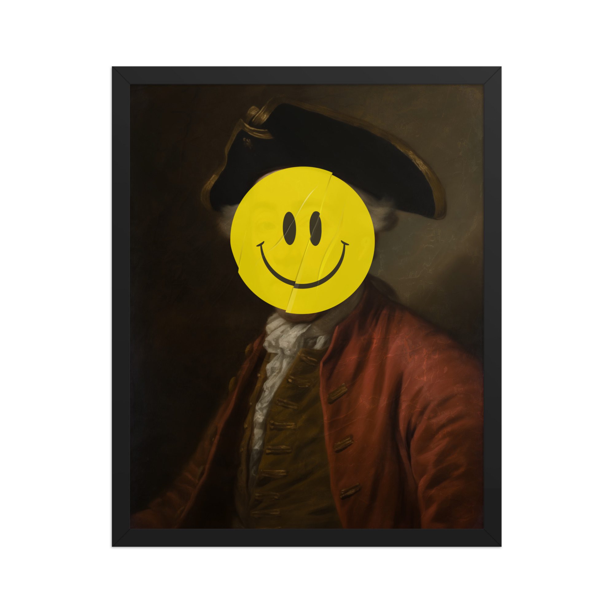 Smiley Face Framed Art Print - Image 5