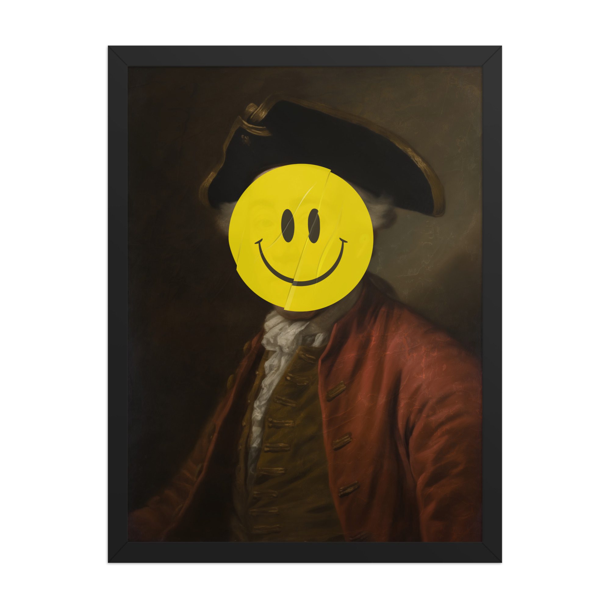 Smiley Face Framed Art Print - Image 6