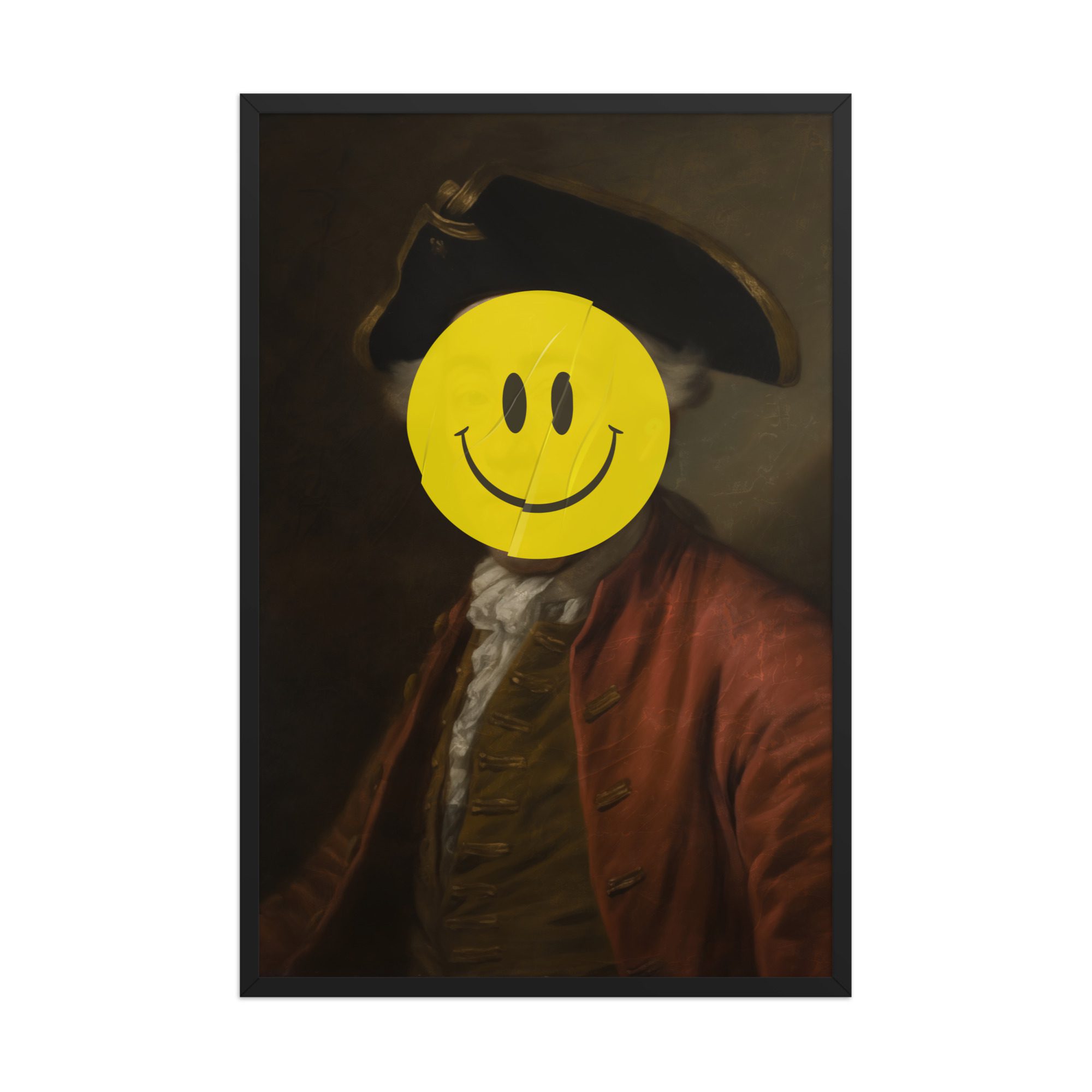 Smiley Face Framed Art Print - Image 8