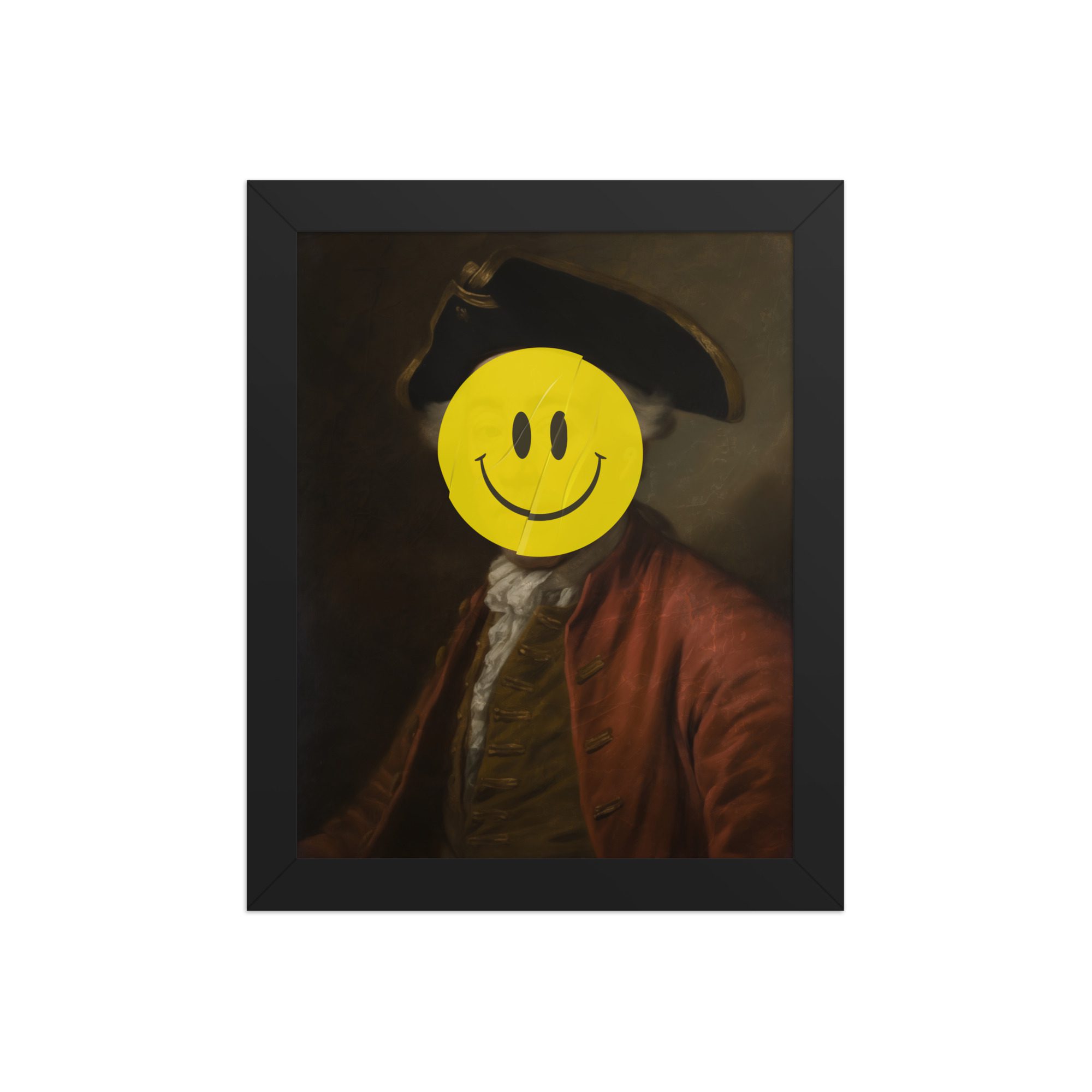 Smiley Face Framed Art Print - Image 2