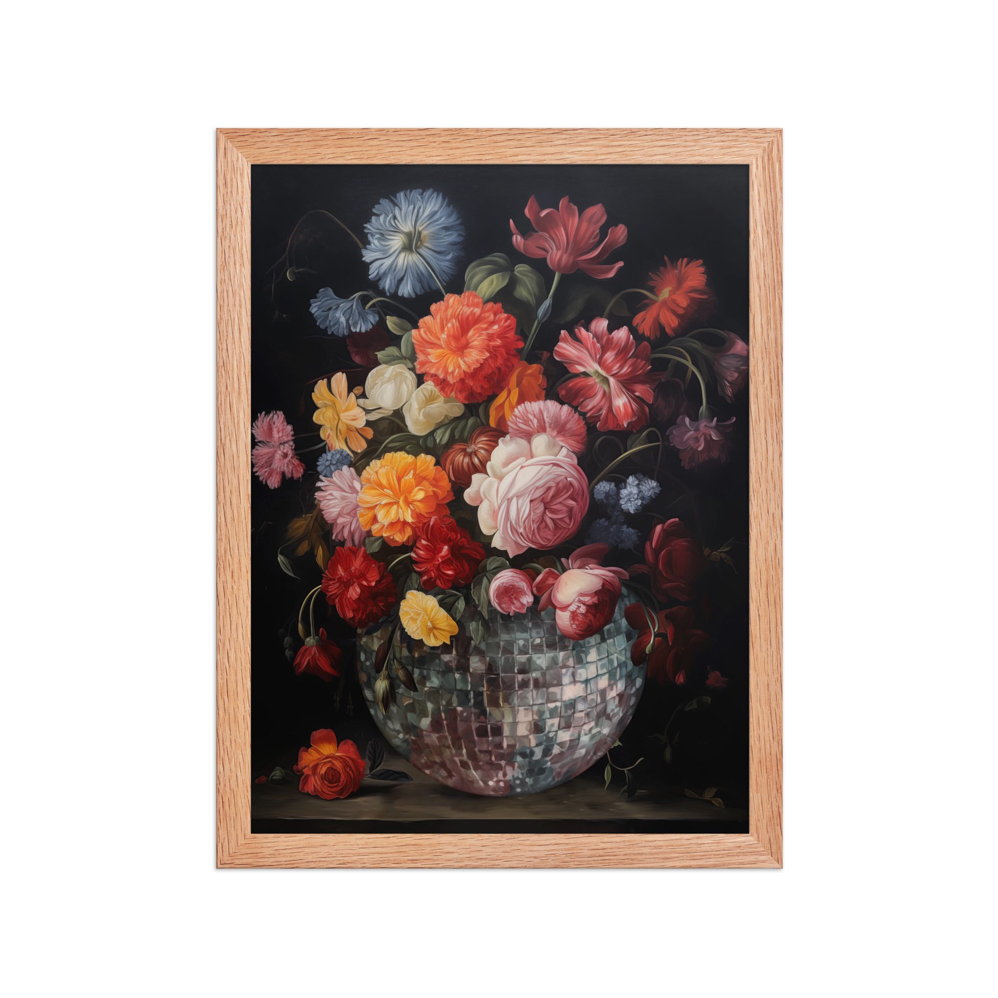 Disco Vase Framed Art Print - Image 11