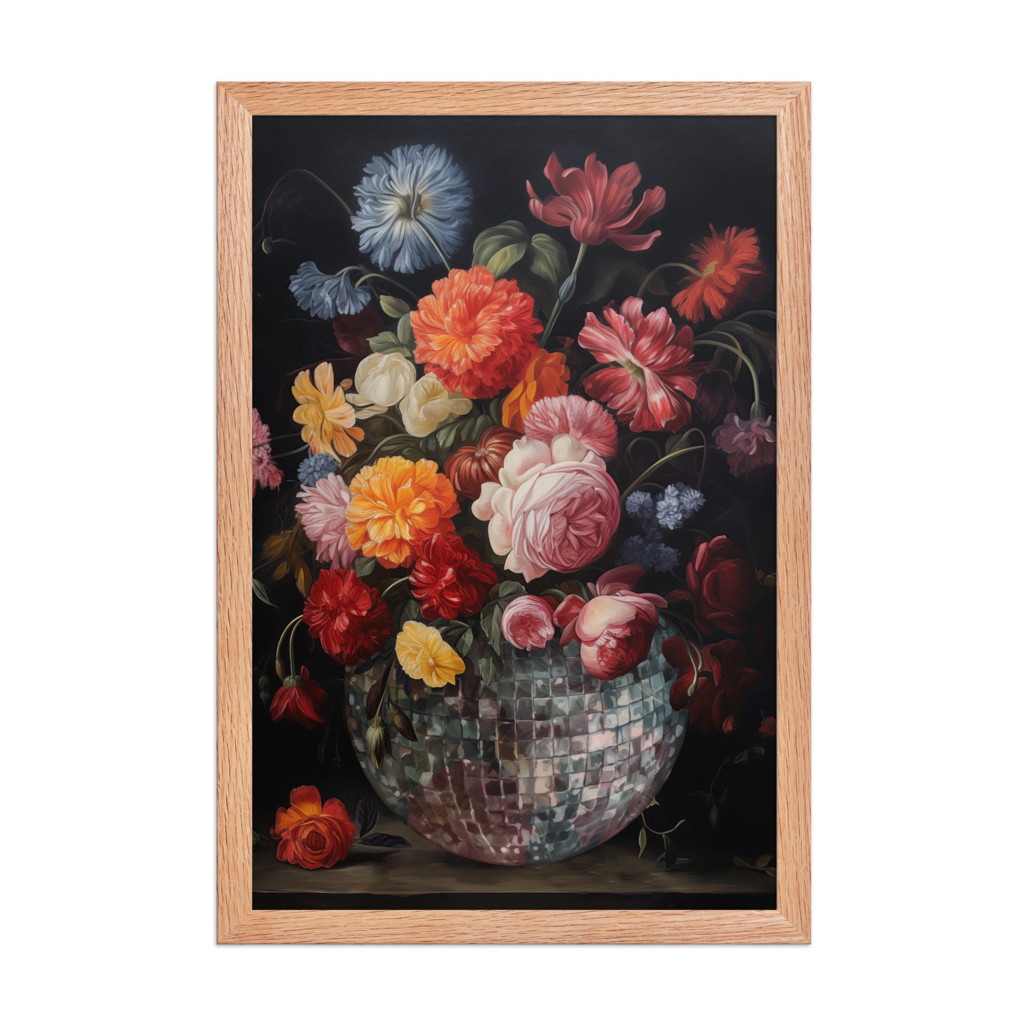 Disco Vase Framed Art Print - Image 12