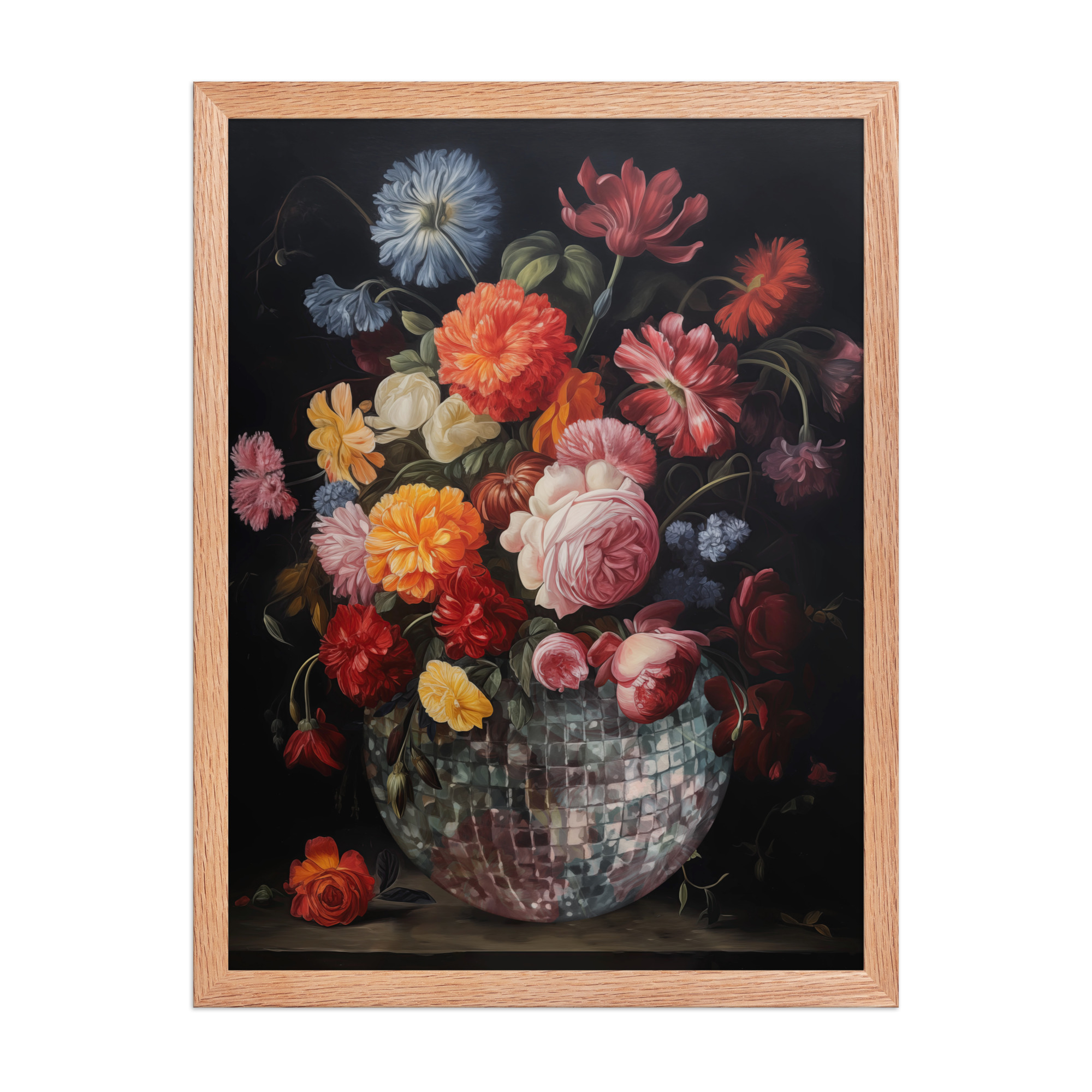 Disco Vase Framed Art Print - Image 14