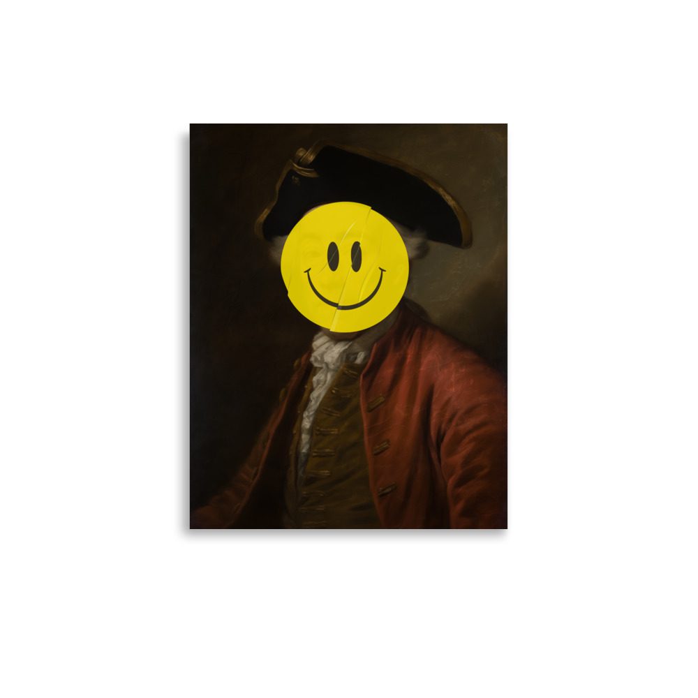 Smiley Face Art Print - Image 4