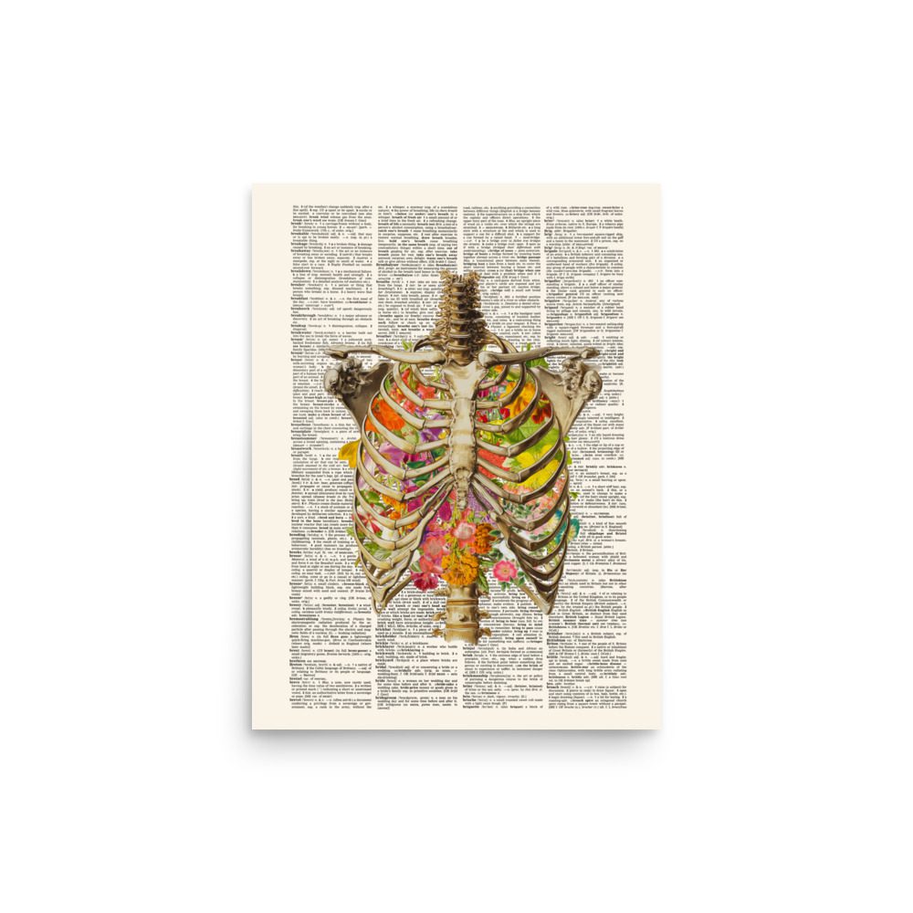 Floral Ribs Art Print - Image 5