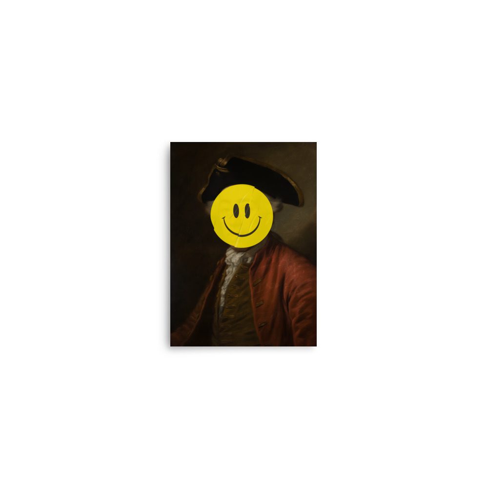 Smiley Face Art Print - Image 11