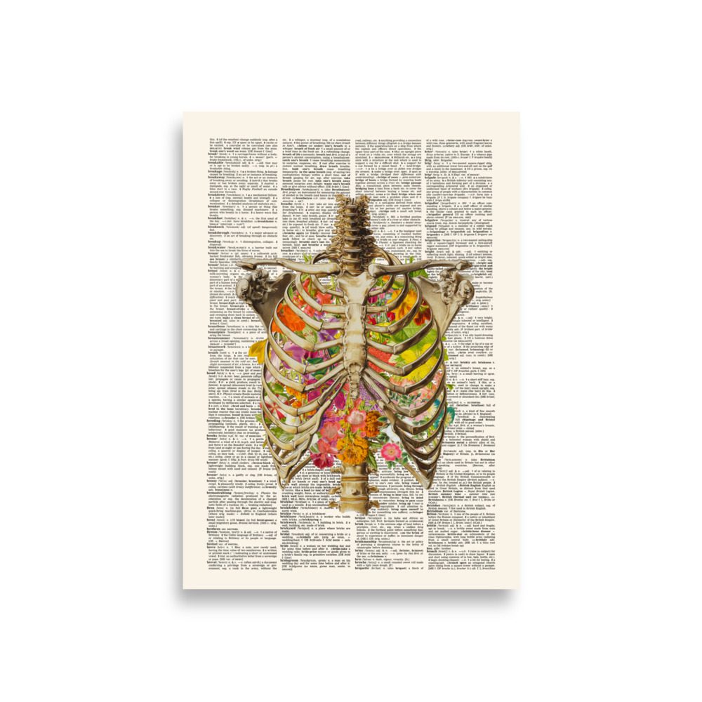 Floral Ribs Art Print - Image 2