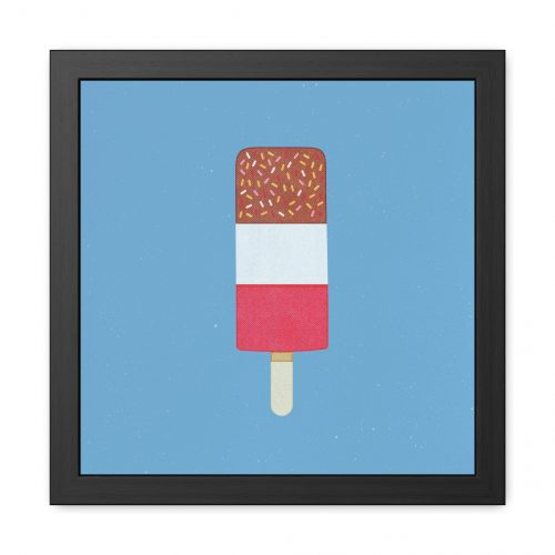 Fab Ice Lolly Framed Art Print