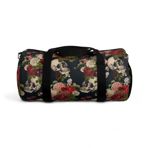 Floral Skulls Duffel Bag