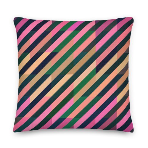 Geo Lines Premium Cushion