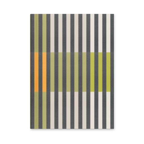 Green Geo Lines Notebook