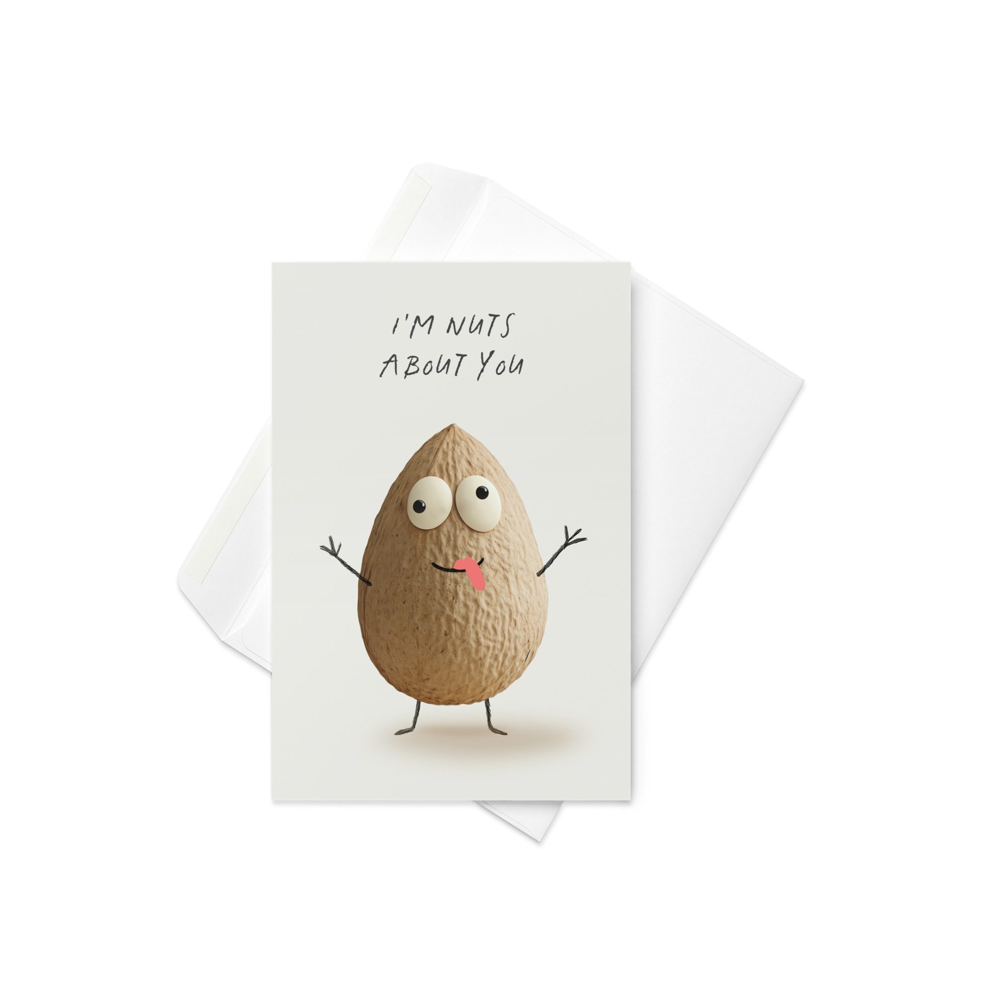 I'm Nuts About You Greeting Card - Image 2