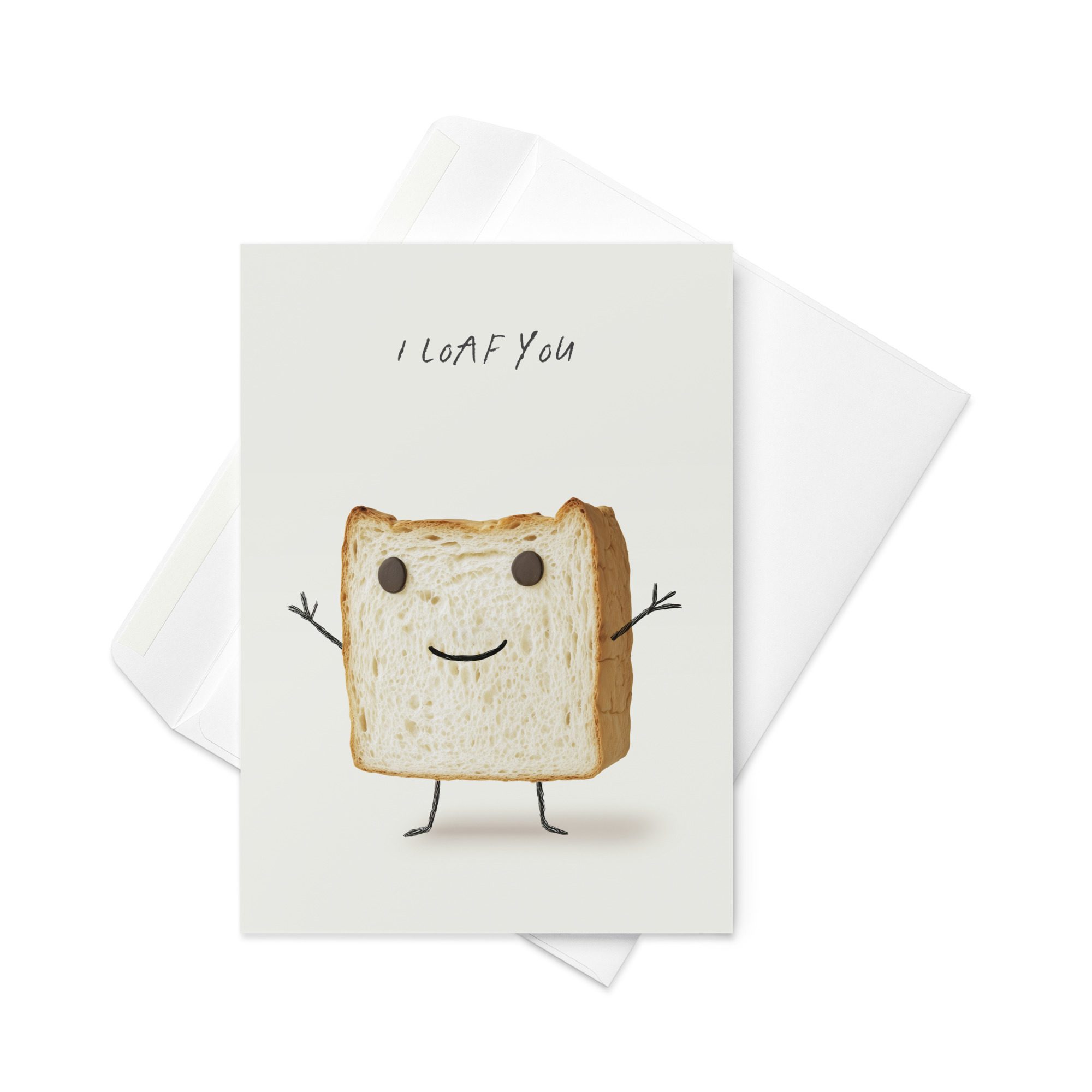 I Loaf You Greeting Card - Image 3