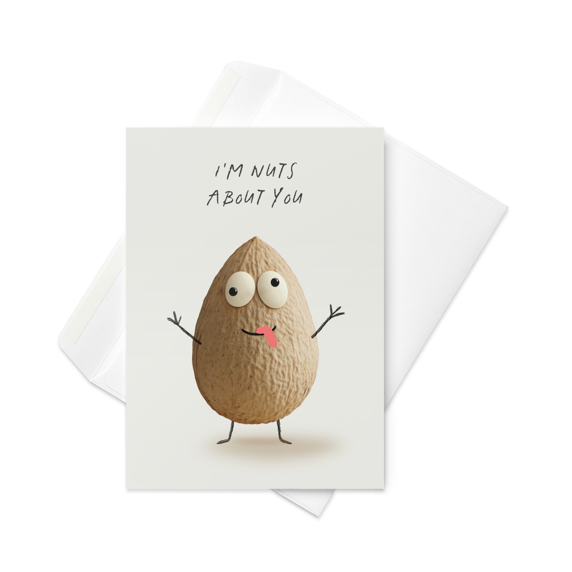 I'm Nuts About You Greeting Card - Image 3