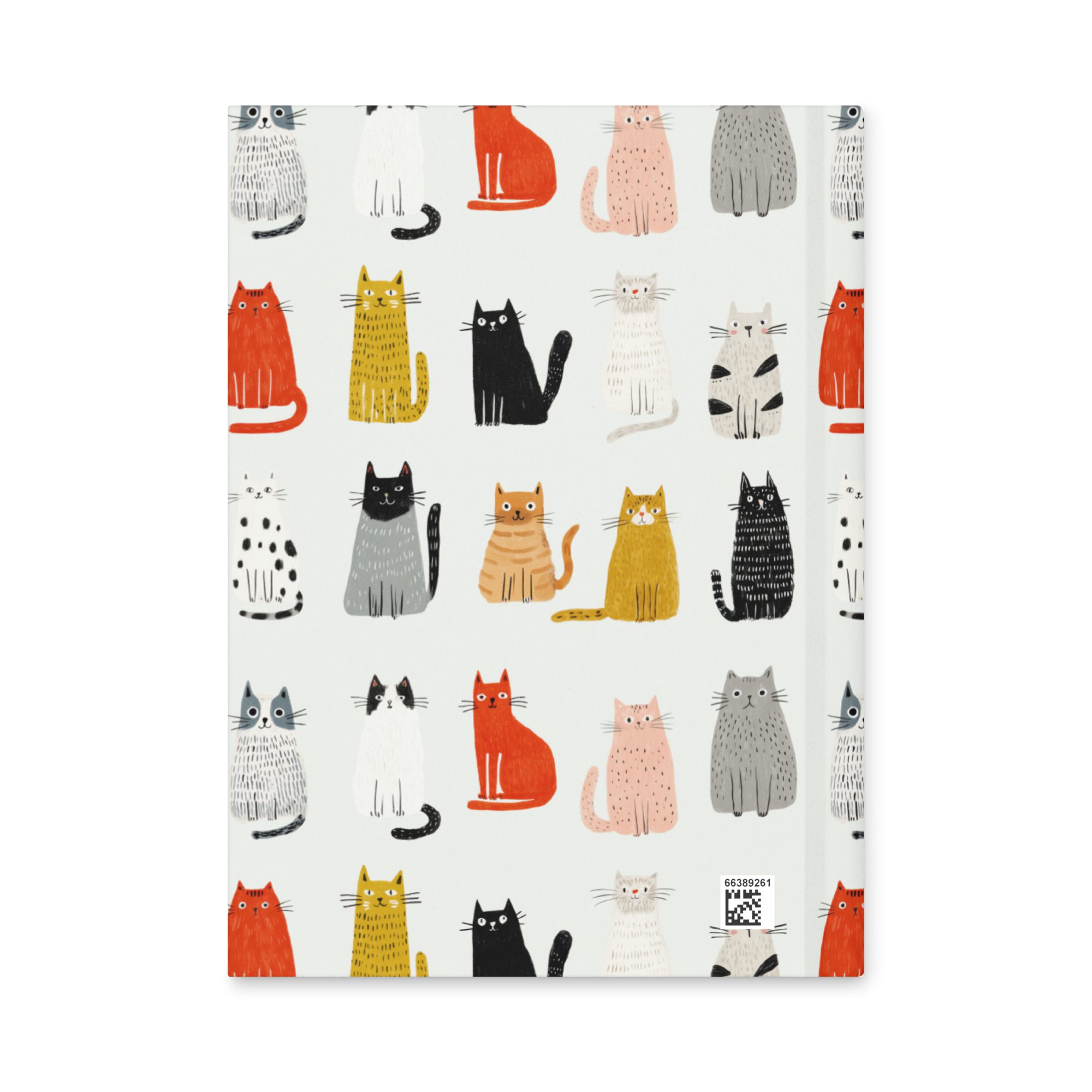 Cats Pattern Notebook - Image 2