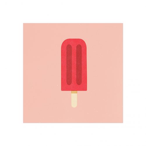 Ice Lolly Art Print