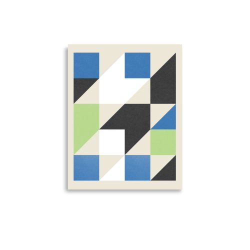 Isometric Cubes Art Print