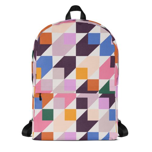 Isometric Cubes Colour Backpack