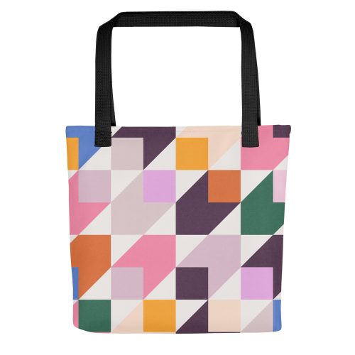 Isometric Cubes Colour Tote bag