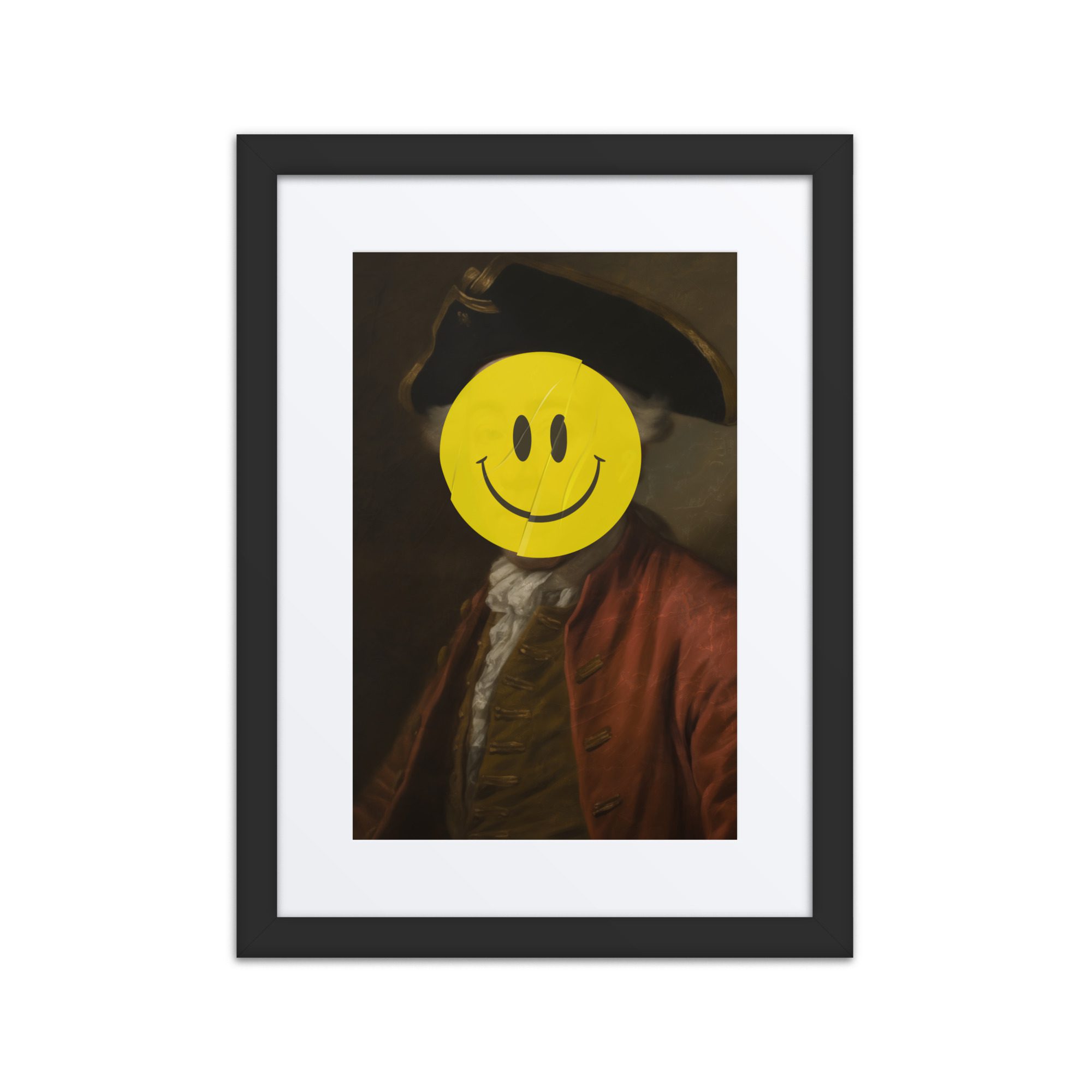 Smiley Face Framed Art Print - Image 2