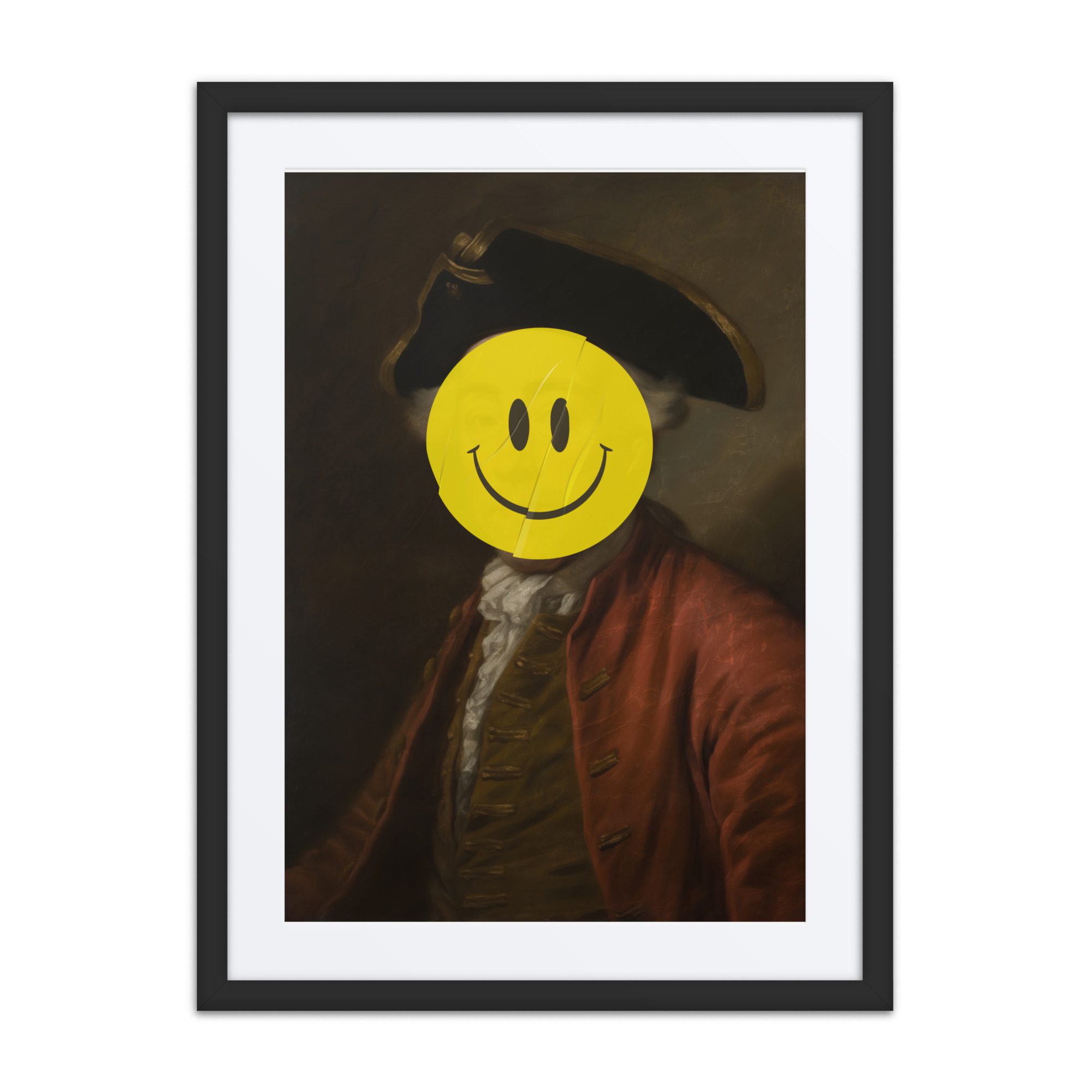 Smiley Face Framed Art Print - Image 4