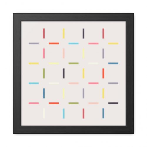 Plus Colour Framed Art Print