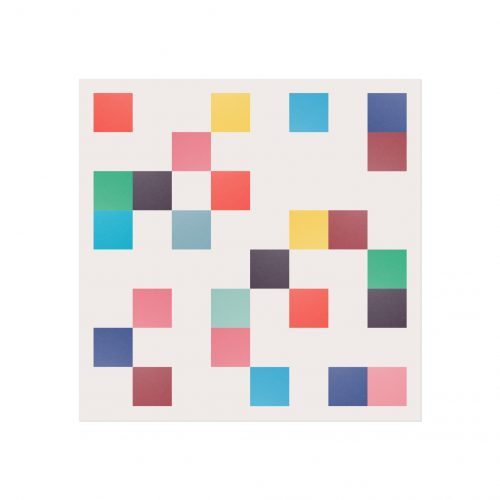 Squares Colour Art Print