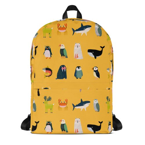 Arctic Animals Pattern Backpack