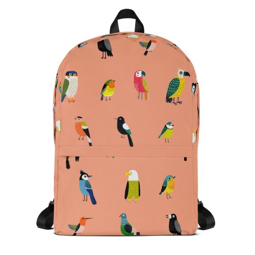 Birds Pattern Backpack