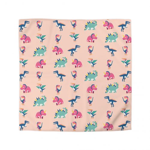 Dinosaurs Microfiber Duvet Cover