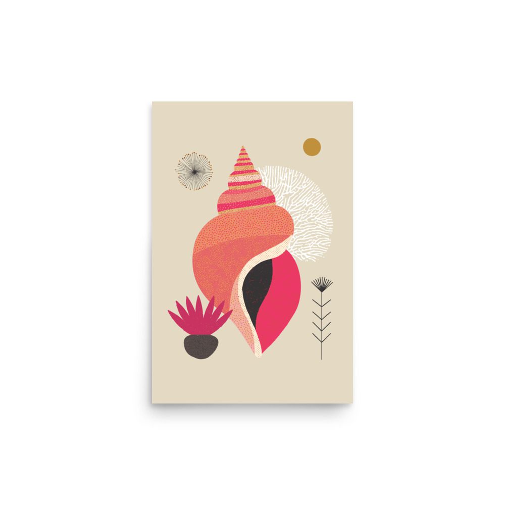Whelk Illustration Art Print - Image 5