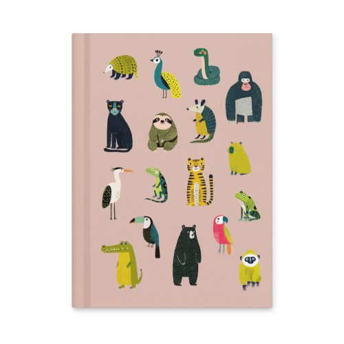 Jungle Animals Pattern Notebook