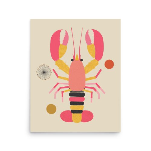Lobster Illustration Art Print
