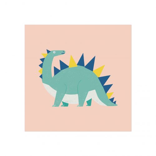 Stegosaurus Dinosaur Art Print