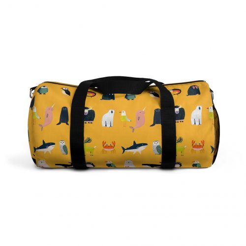 Arctic Animals Pattern Duffel Bag